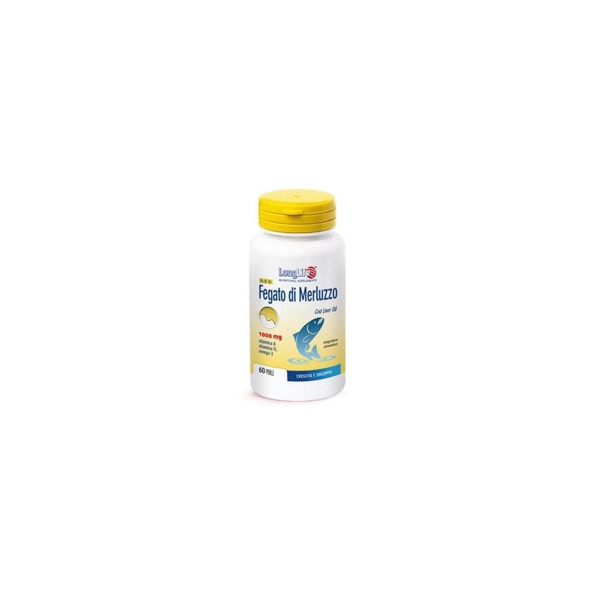 Olio di Fegato di Merluzzo Longlife 1000mg - 60 Perle