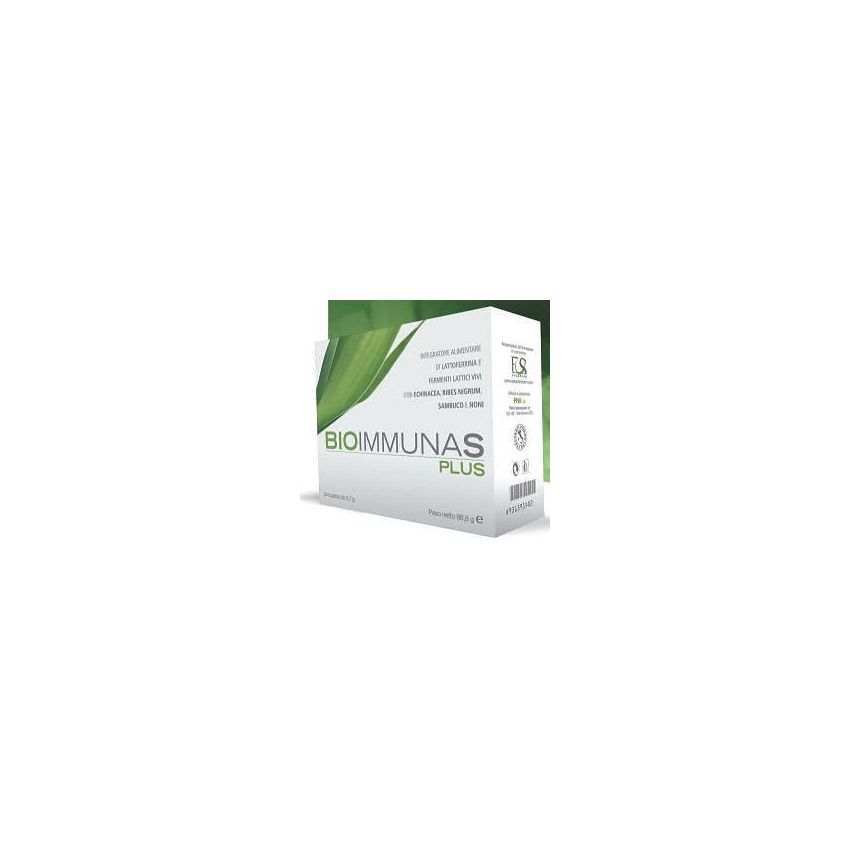 Bioimmunas Plus - Integratore Immunitario Naturale - 24 Bustine