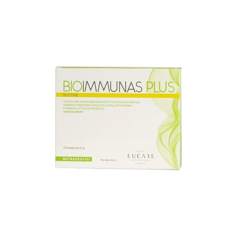 Bioimmunas Plus - Integratore Immunitario Naturale - 24 Bustine
