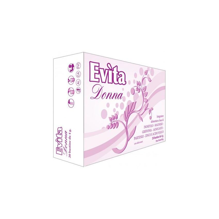 Donna Evita - 20 Bustine da 80g per il Benessere Femminile