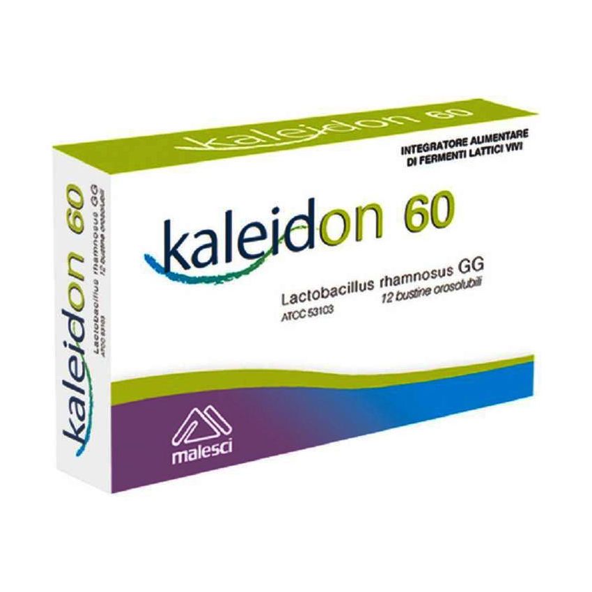 Kaleidon 60 - Probiotico, Confezione da 12 Bustine