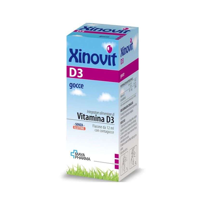 Xinovit D3 - Integratore Vitaminico in Gocce - 12ml