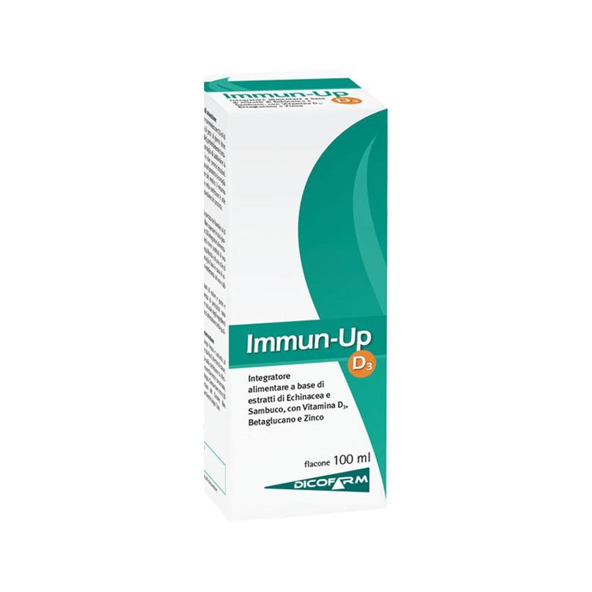 ImmunUp D3 - Sciroppo Fortificante per il Sistema Immunitario, 100ml