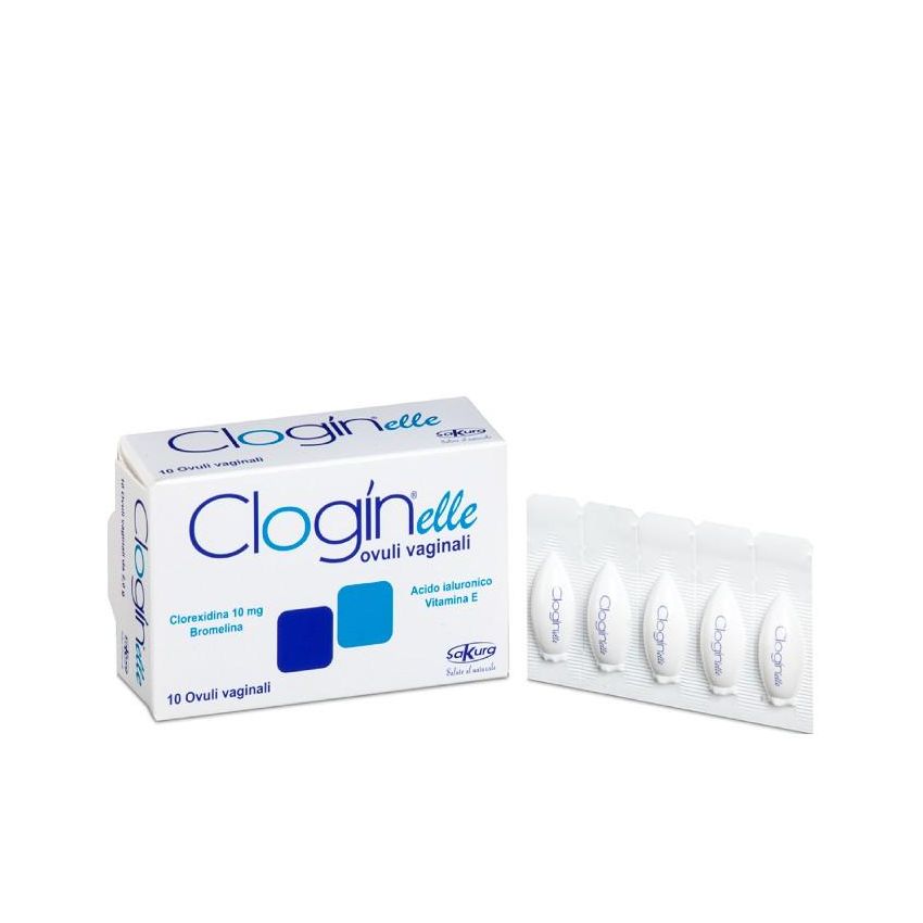 Cloginelle Ovuli Vaginali - Confezione da 10 Pezzi