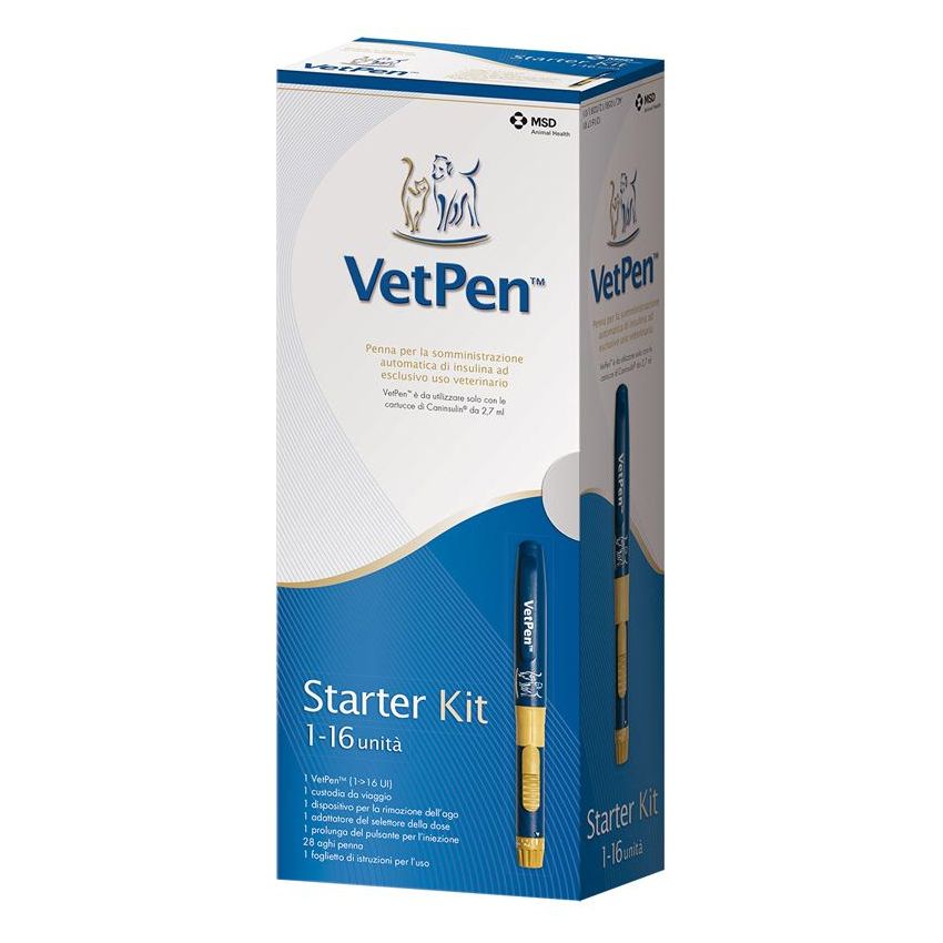 VetPen Starter Kit: Penna per Somministrazione di Insulina per Cani e Gatti