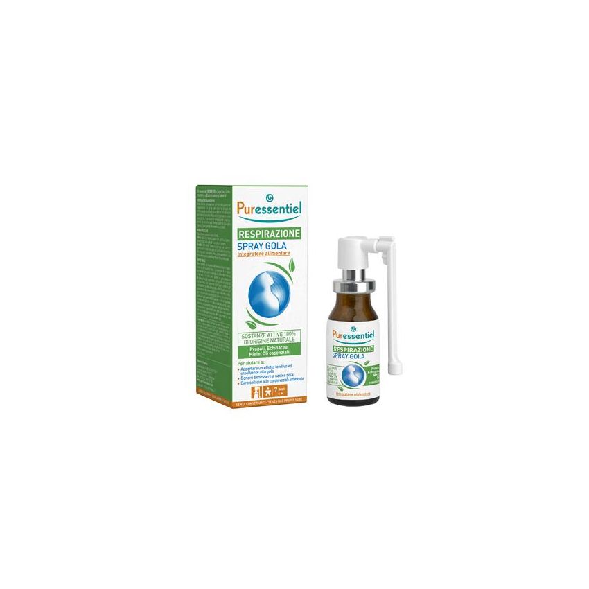 Puressentiel Respiratorio Spray per la Gola - 15ml