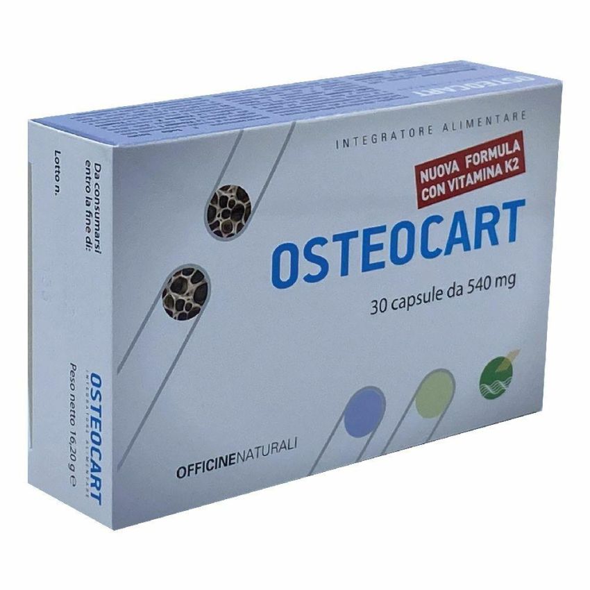 Osteocart 540mg - 30 Capsule per la Salute delle Ossa