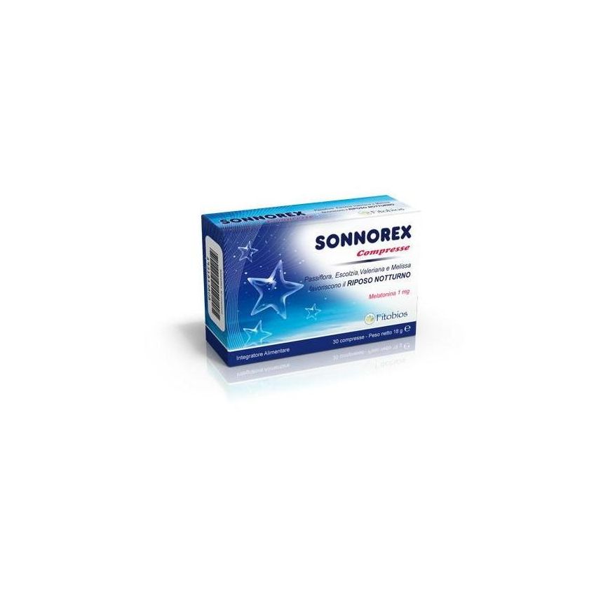 Sonnorex - Compresse per il Sonno, 600mg, Confezione da 30 Pezzi