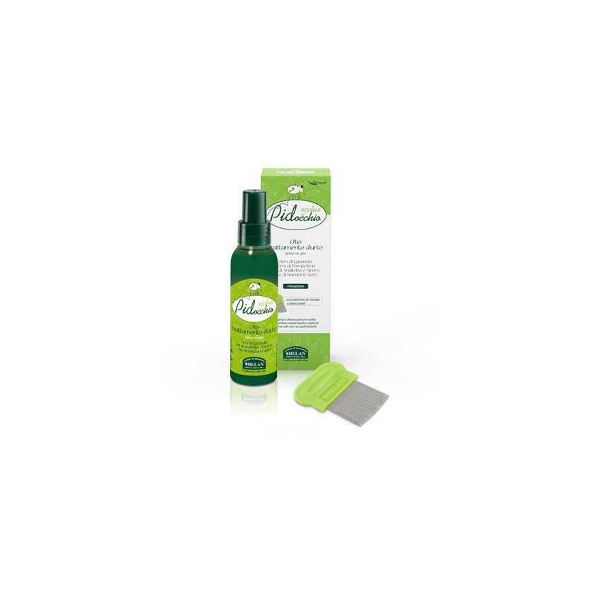 Helan Olio Spray Antipidocchi 100ml con Pettinino