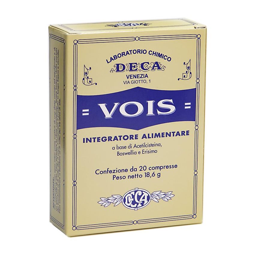 Vois: Confezione da 20 Compresse Salutari