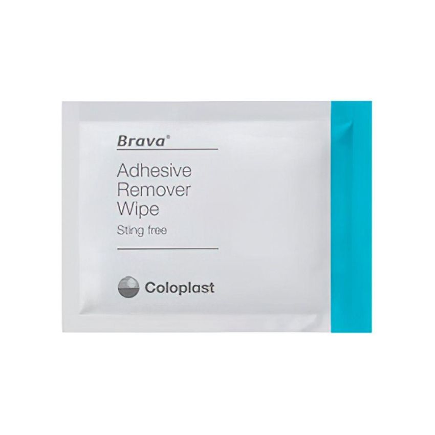 Brava Salviette Rimuovi-Adesivi Delicate per Dispositivi da Stomia - 30 Pezzi