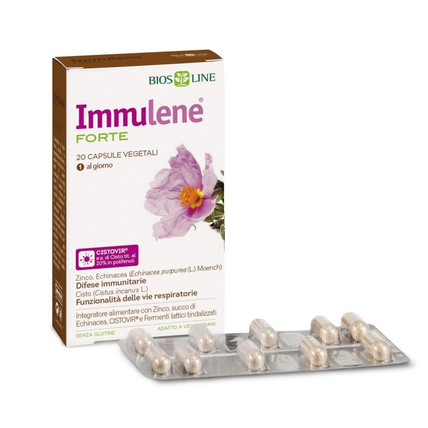 Biosline Immulene Forte - Capsule Potenziate per il Sistema Immunitario