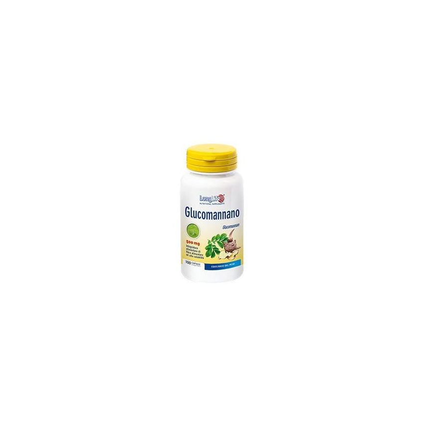 Longlife Glucomannan 100 Capsule - Integratore di Fibra
