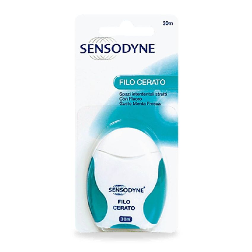 Filo Interdentale Cerato Sensodyne per Cura Dentale Sensibile