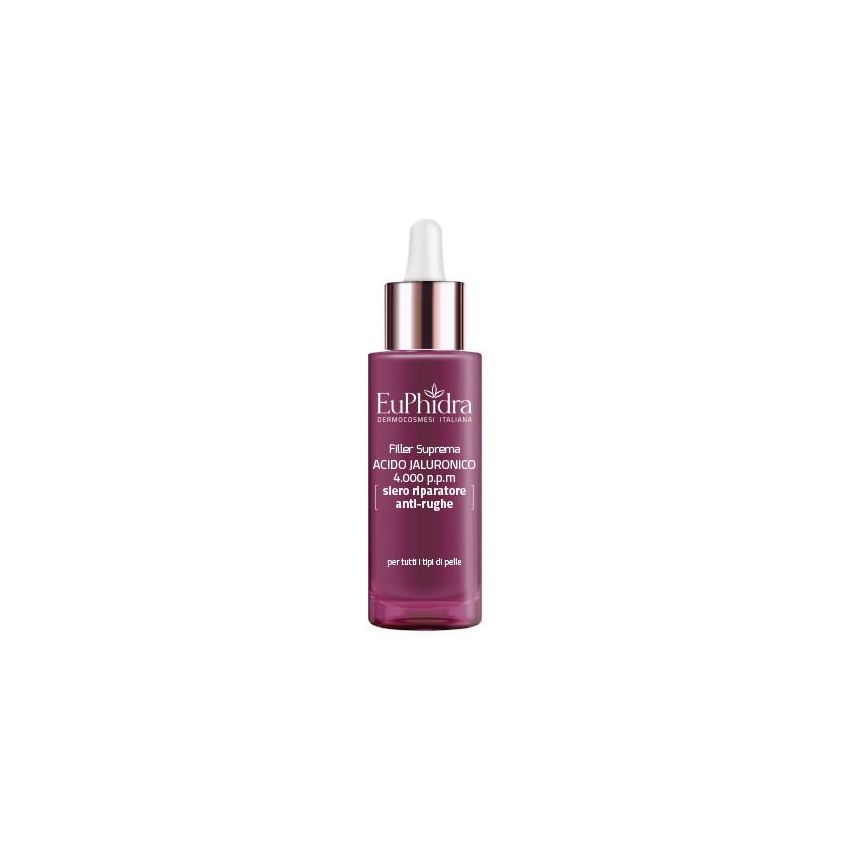 Euphidra Suprema Filler con Acido Jaluronico - Siero Viso in Gocce, 30ml