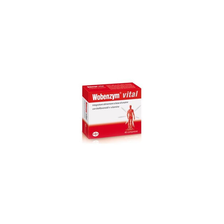 Wobenzym Vital - Integratore alimentare con 40 compresse
