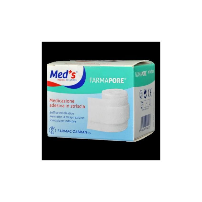 Medicazione Autoadesiva in Tessuto Non Tessuto Meds Pore - 1m x 10cm