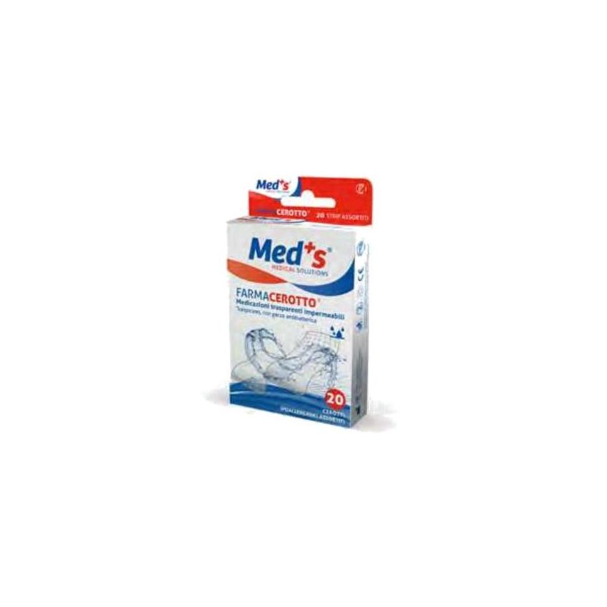 Meds Farmacerotti Ipoallergenici in Polietilene - Confezione da 20 Pezzi