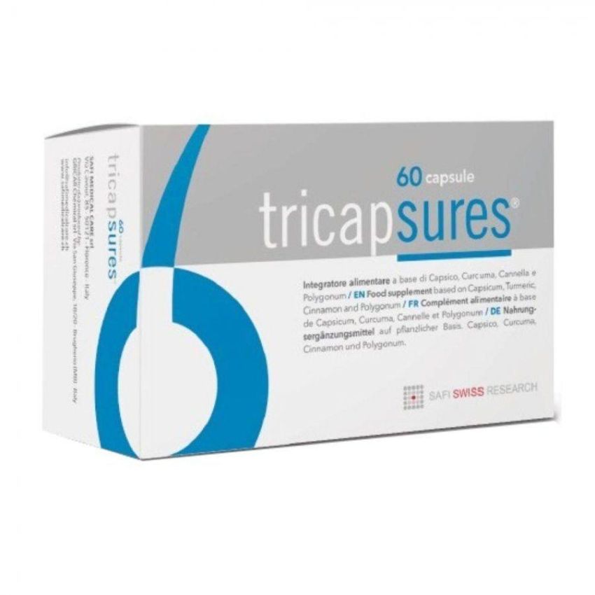 Tricapsures Physio - Integratore in Capsule, Confezione da 60
