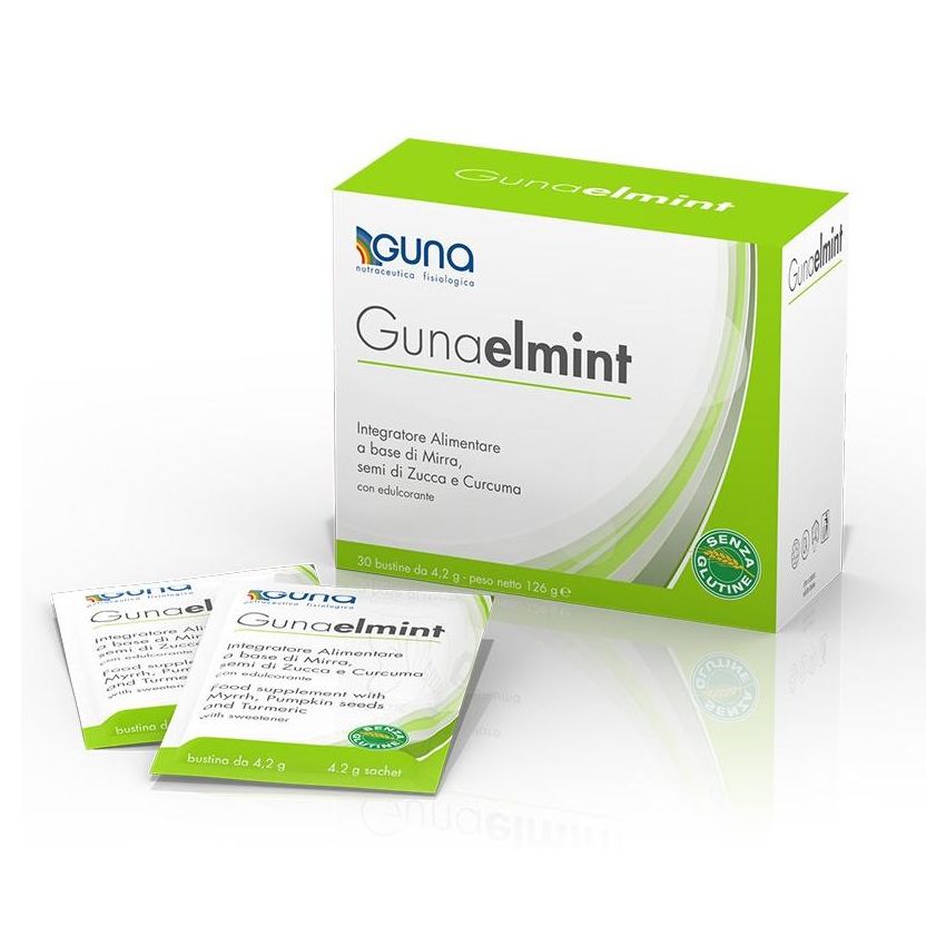 Confezione di 30 Buste Gunaelmint