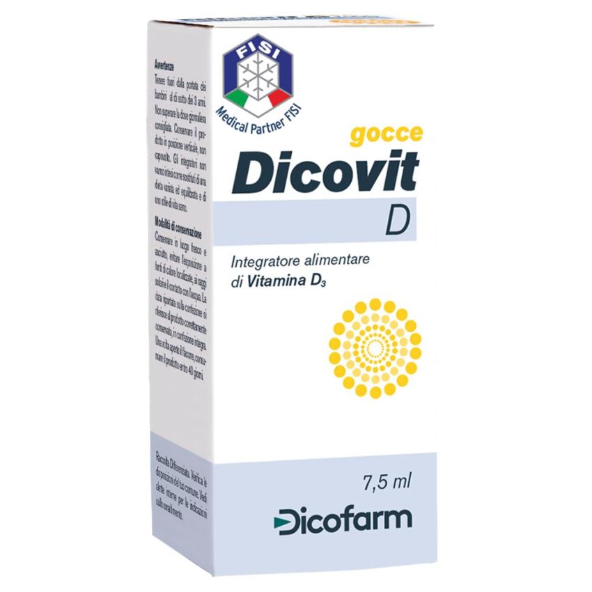 Dicovit Vitamina D Supplemento 7,5ml