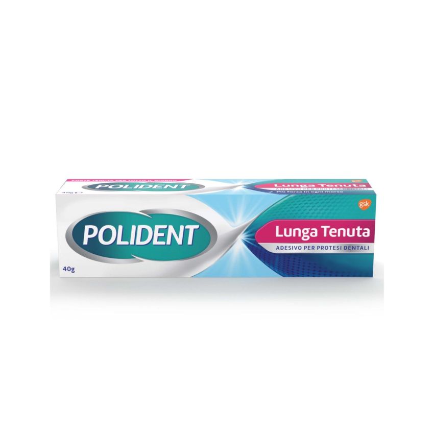 Polident Adesivo Dentale a Lunga Tenuta 40g