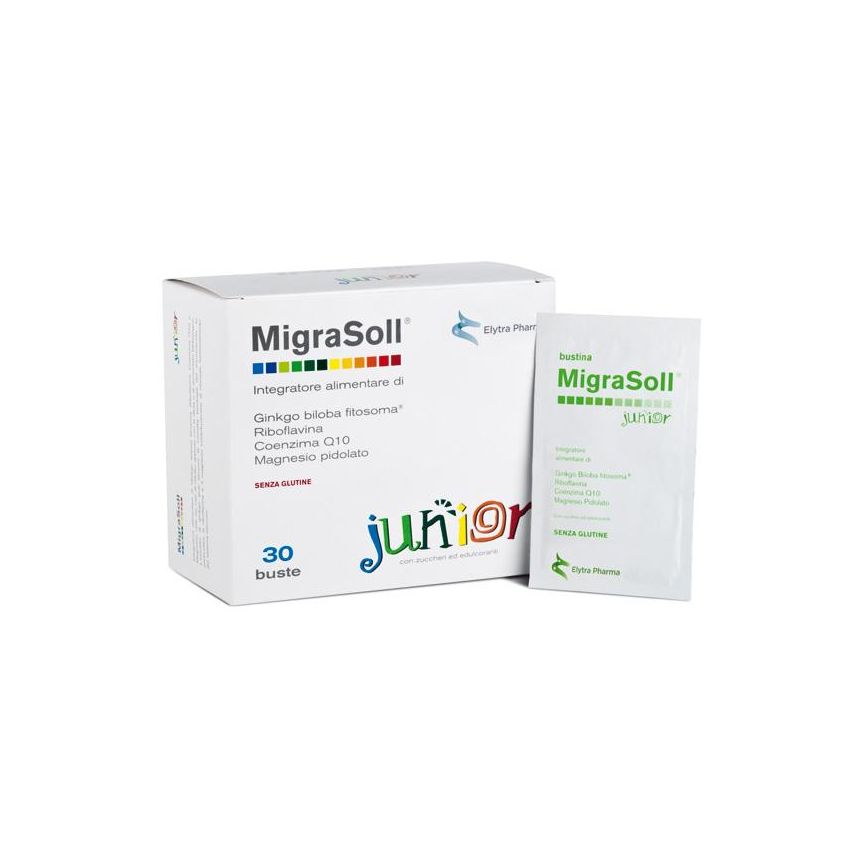Migrasoll Junior per Bambini - Pacco da 30 Bustine