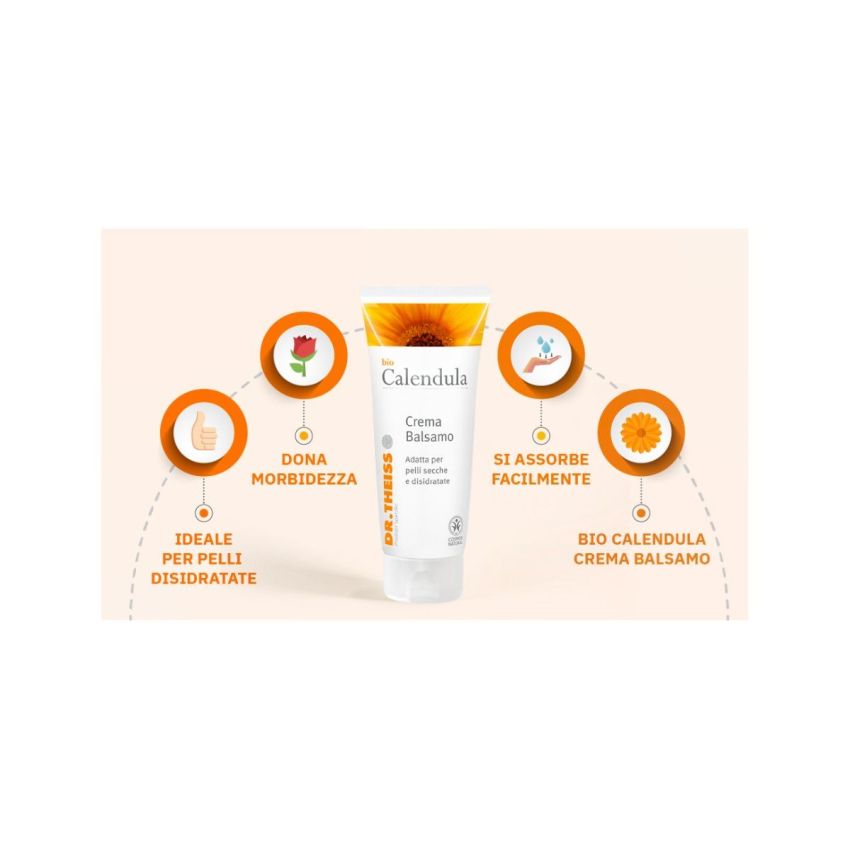 Dr Theiss Balsamo Crema Biologico alla Calendula