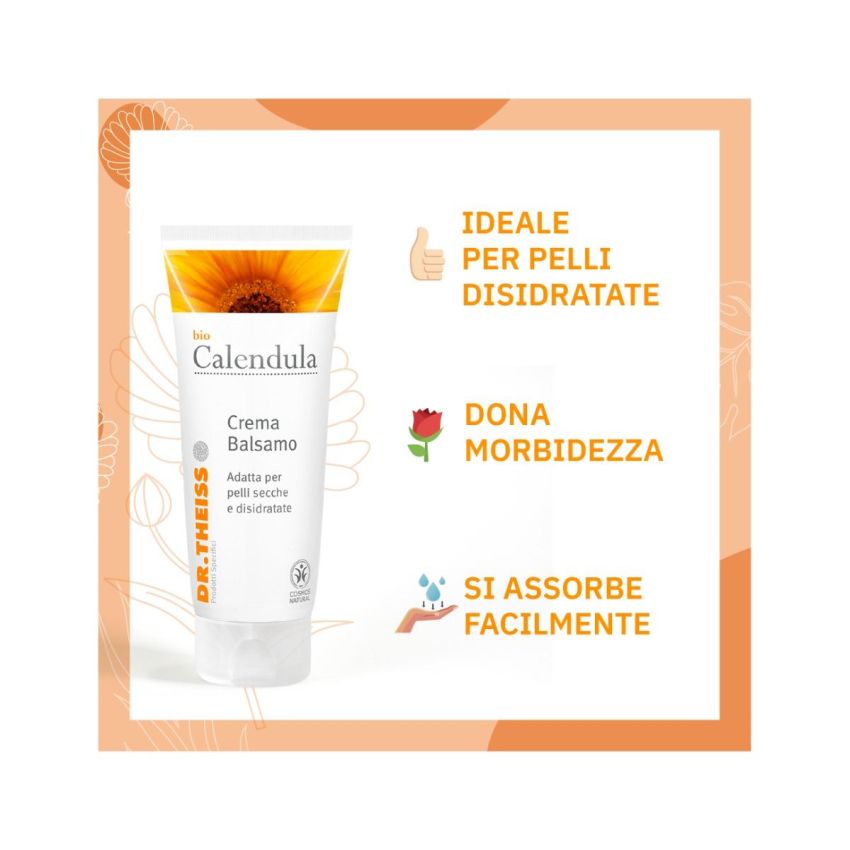 Dr Theiss Balsamo Crema Biologico alla Calendula