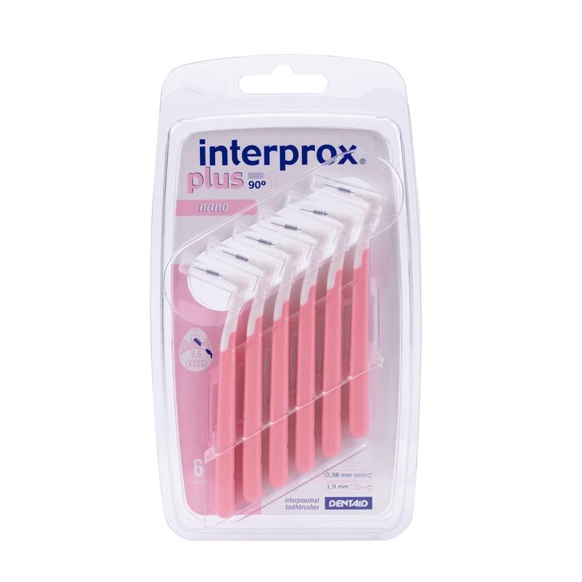 Interprox Plus Nano - Scovolino Angolato 0,6mm - 6 Pezzi