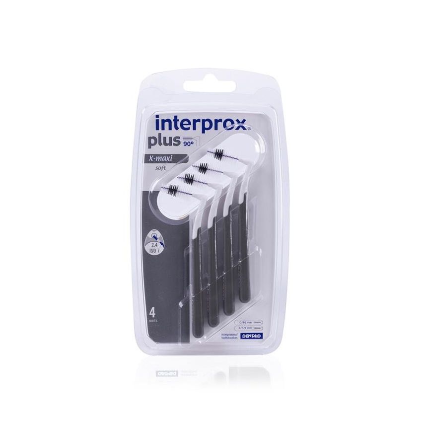 Interprox Plus X Maxi Soft - Scovolino Angolato 2.4mm - 4 Pezzi