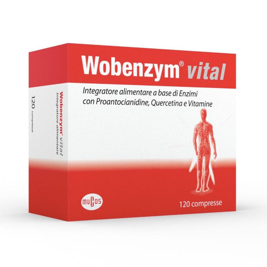 Wobenzym Vitalit 120 Compresse - Integratore per la Salute