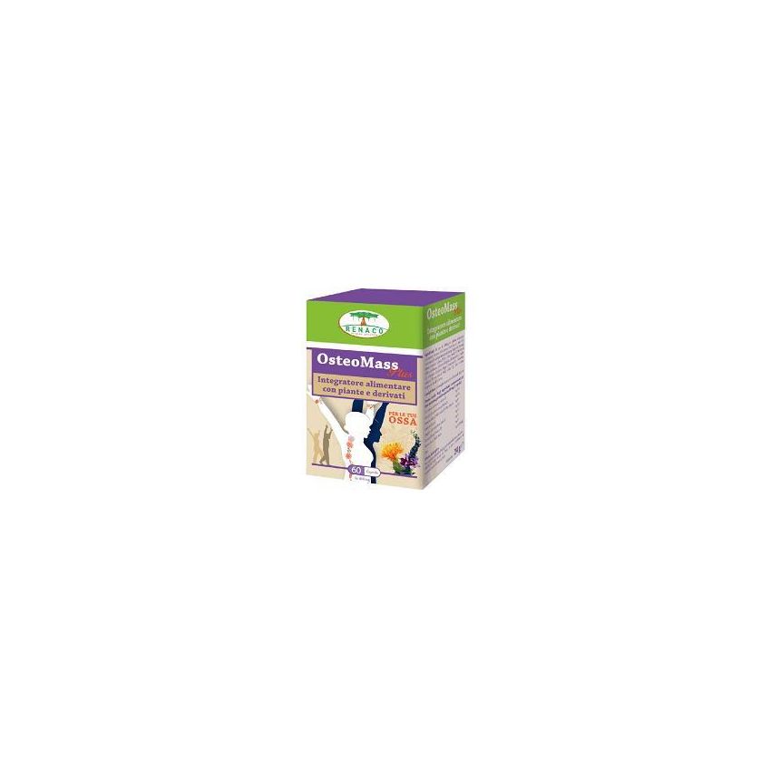 Osteomass Plus - Flacone da 24g con 60 Capsule