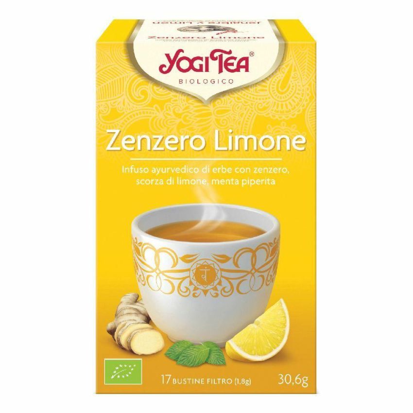 Infuso Zenzero e Limone Yogi Tea - 30,6g