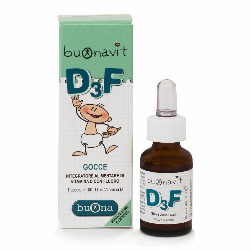 Buonavit Vitamina D3F Gocce Salutari - 12ml