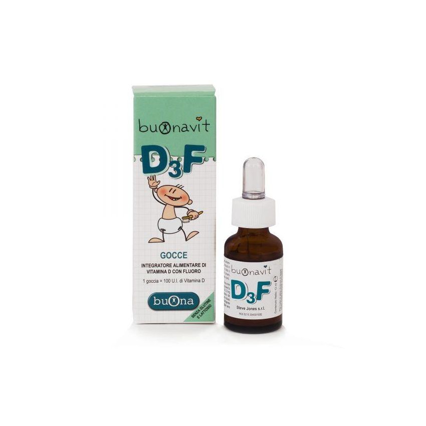Buonavit Vitamina D3F Gocce Salutari - 12ml