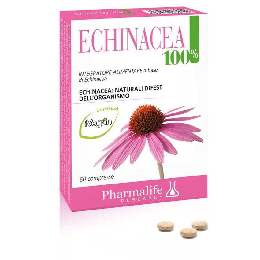Pharmalife 100% Pura Echinacea - 60 Compresse