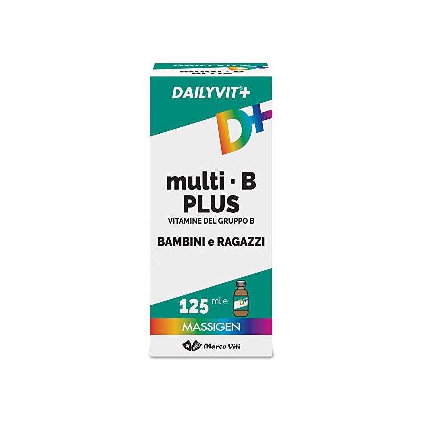 Massigen DailyVit B Plus Multivitaminico Sciroppo - 125 ml