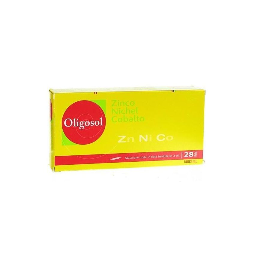 Labcatal Oligo Fiale di Zinco, Nichel e Cobalto - Confezione da 28 Pezzi