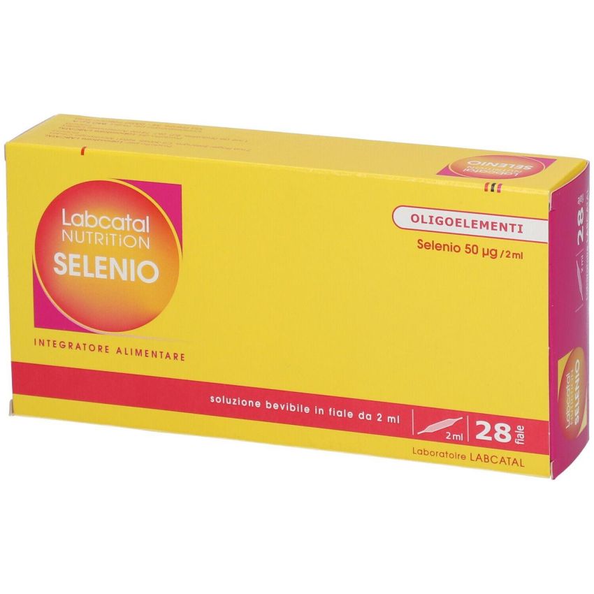 Labcatal Oligosol Selenium Supplement - 28 Fiale da 2ml