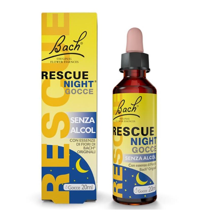 Rescue Night Gocce Notturne Senza Alcool, 20 ml