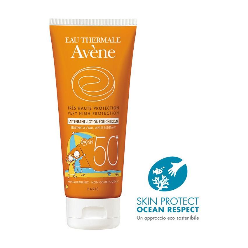 Avene Eau Thermale Latte Solare per Bambini SPF50+ 100 ml