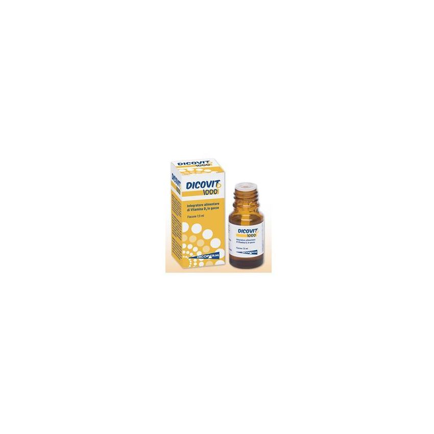 Dicovit D 1000 Supplemento di Vitamina D in Soluzione 7,5ml