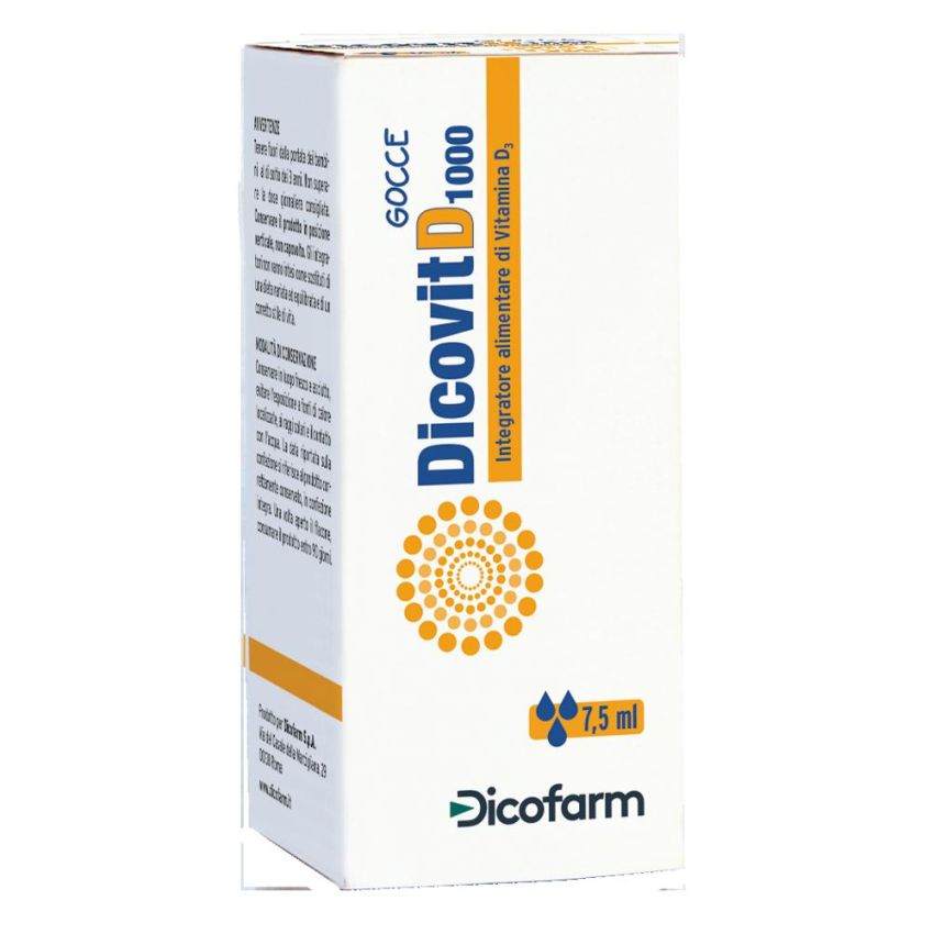 Dicovit D 1000 Supplemento di Vitamina D in Soluzione 7,5ml