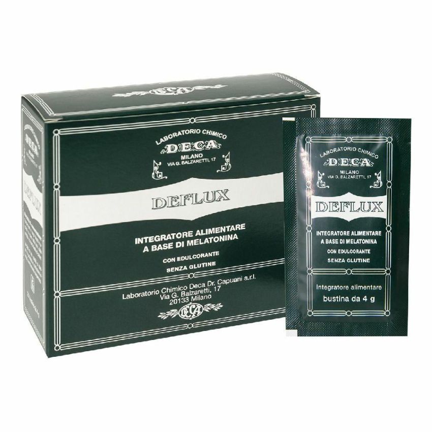 Deflux - Integratore Digestivo in Bustine da 4g, Confezione da 20 Pezzi