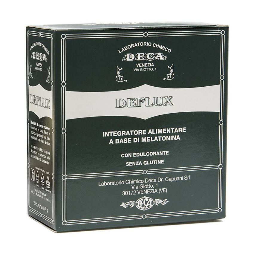 Deflux - Integratore Digestivo in Bustine da 4g, Confezione da 20 Pezzi