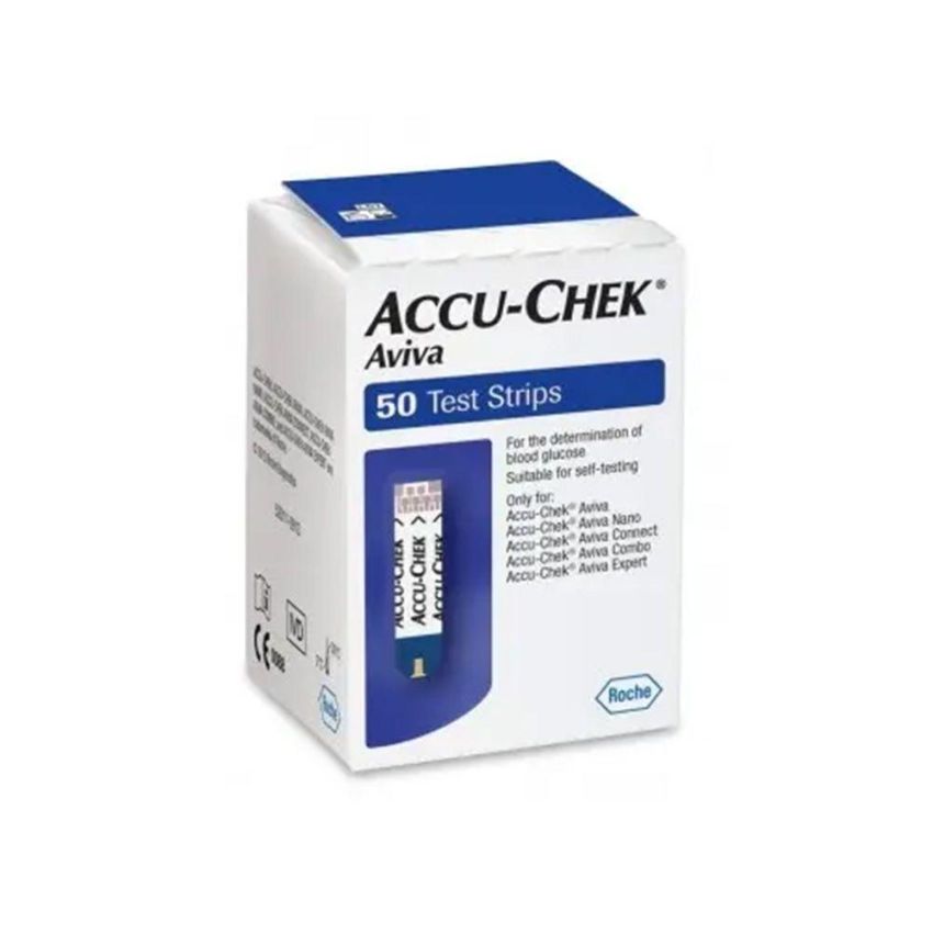 50 Strisce per Glucometro Accu-Chek Aviva