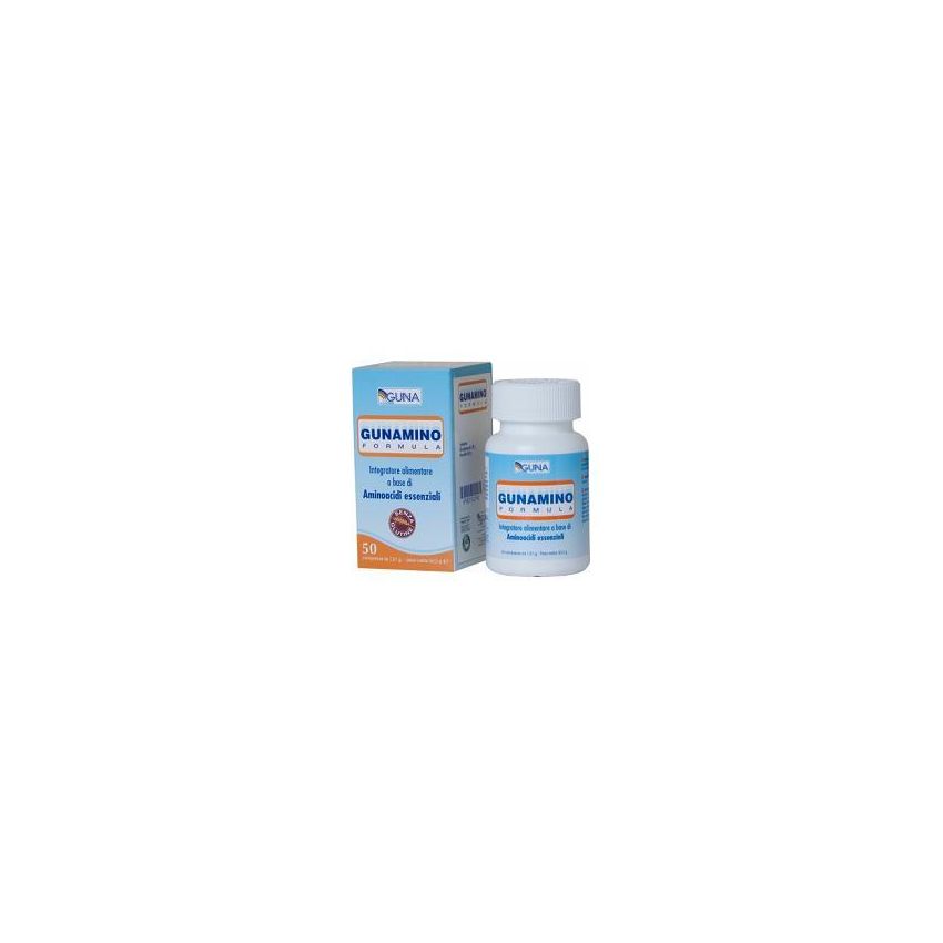 Gunamino Formula - Supplemento Nutrizionale, 50 Compresse