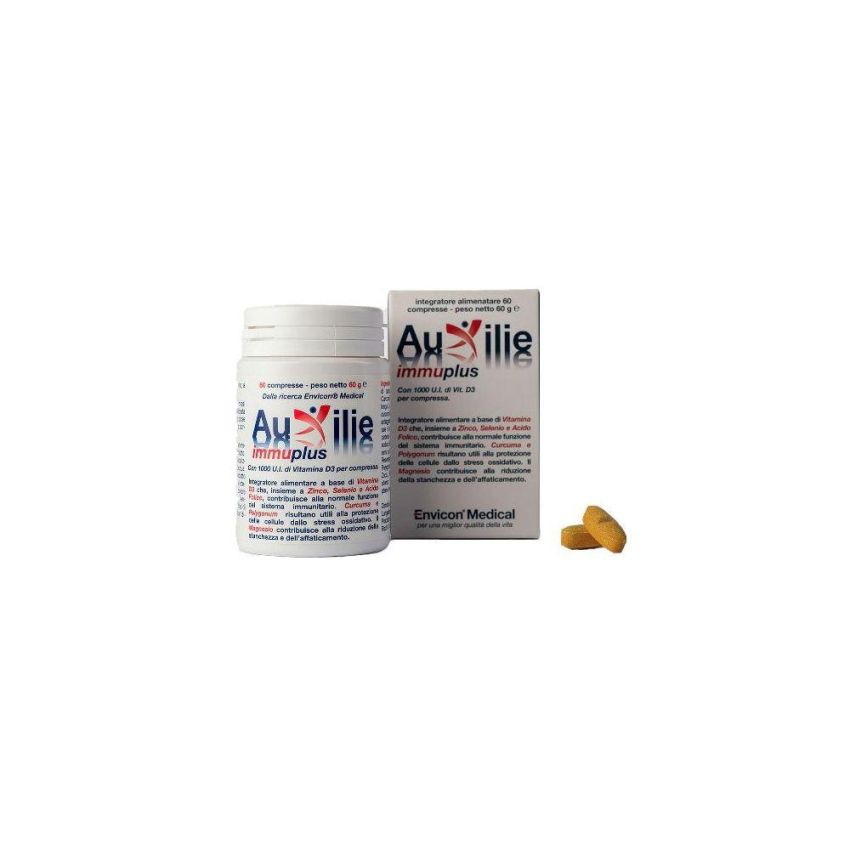 Auxilie Immuplus - Integratore Immunitario, 30 Compresse Deglutibili