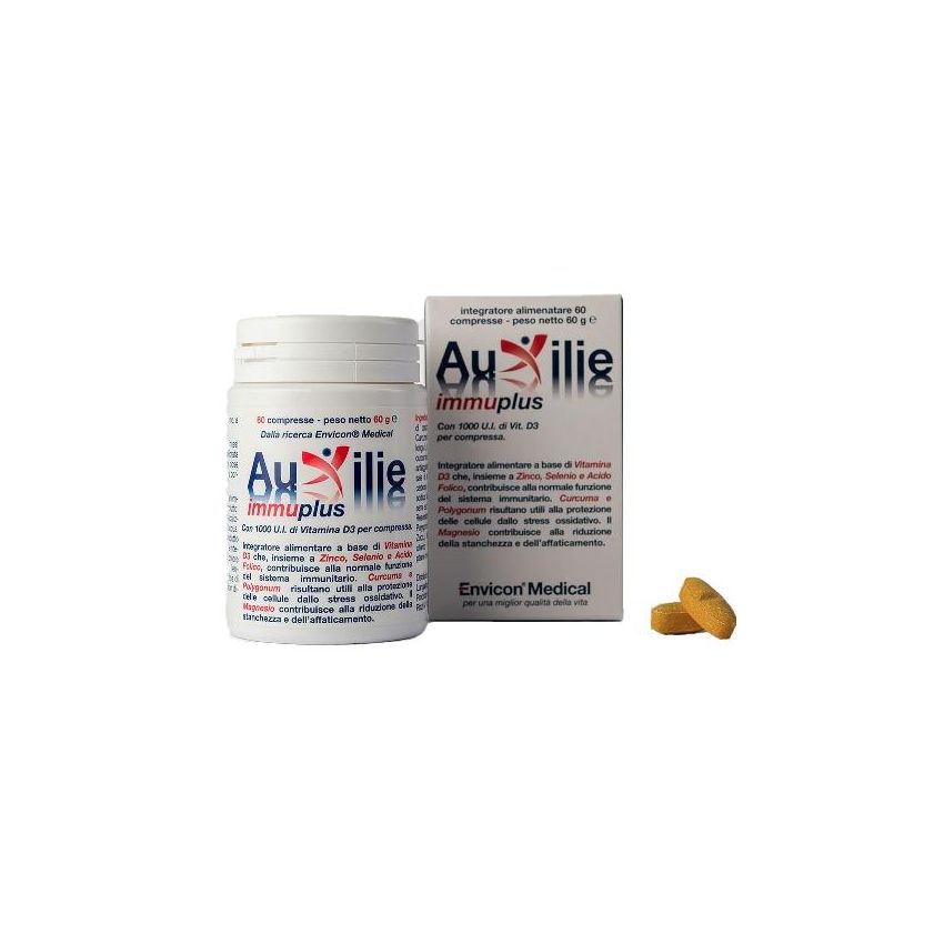 Auxilie Immuplus - Integratore Immunitario, 30 Compresse Deglutibili